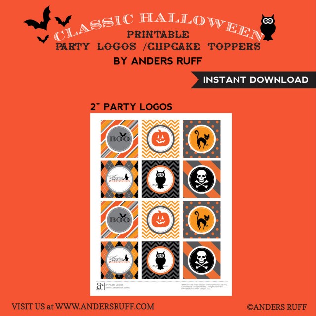 halloween printable labels