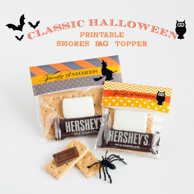 halloween favor smores kit