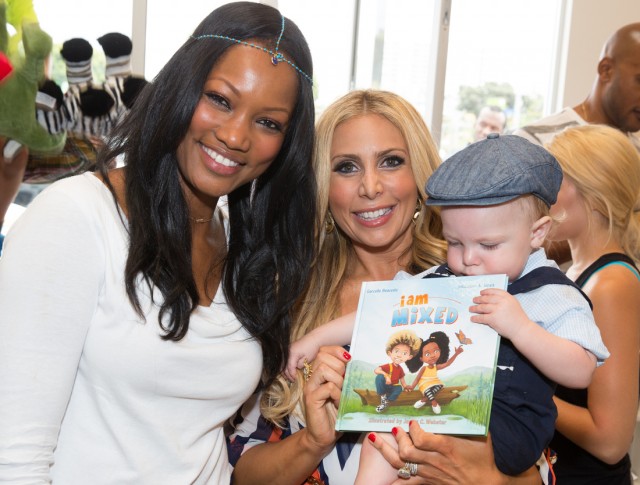 Garcelle Beauvais and Anya Sarre at I am Mixed book launch