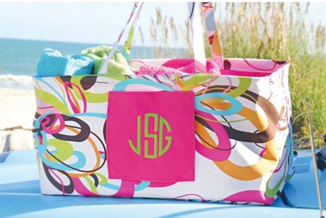 Monogrammed Tote