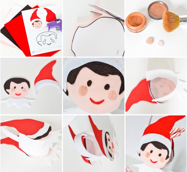 How to make Felt Elf Treat Bags