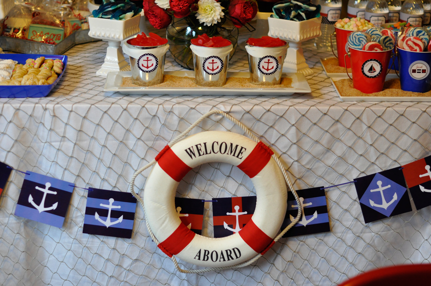 Preppy Boy Nautical Birthday Party