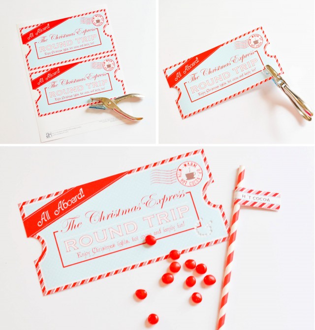 Ruff Draft: FREE PRINTABLE Christmas Express Ticket - Anders Ruff ...