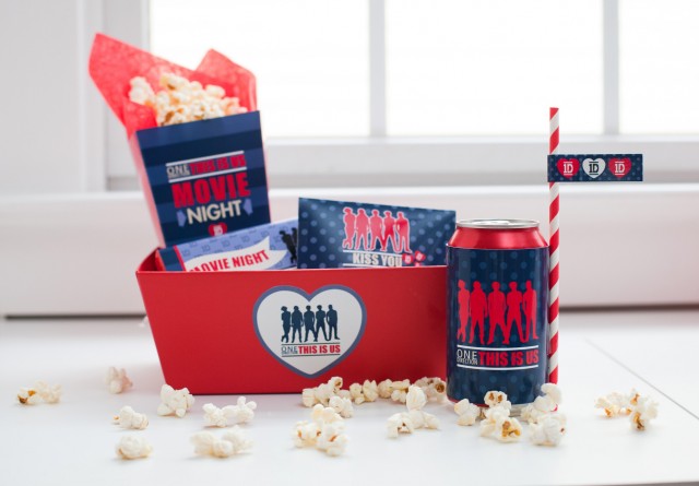 movie viewing party treat box