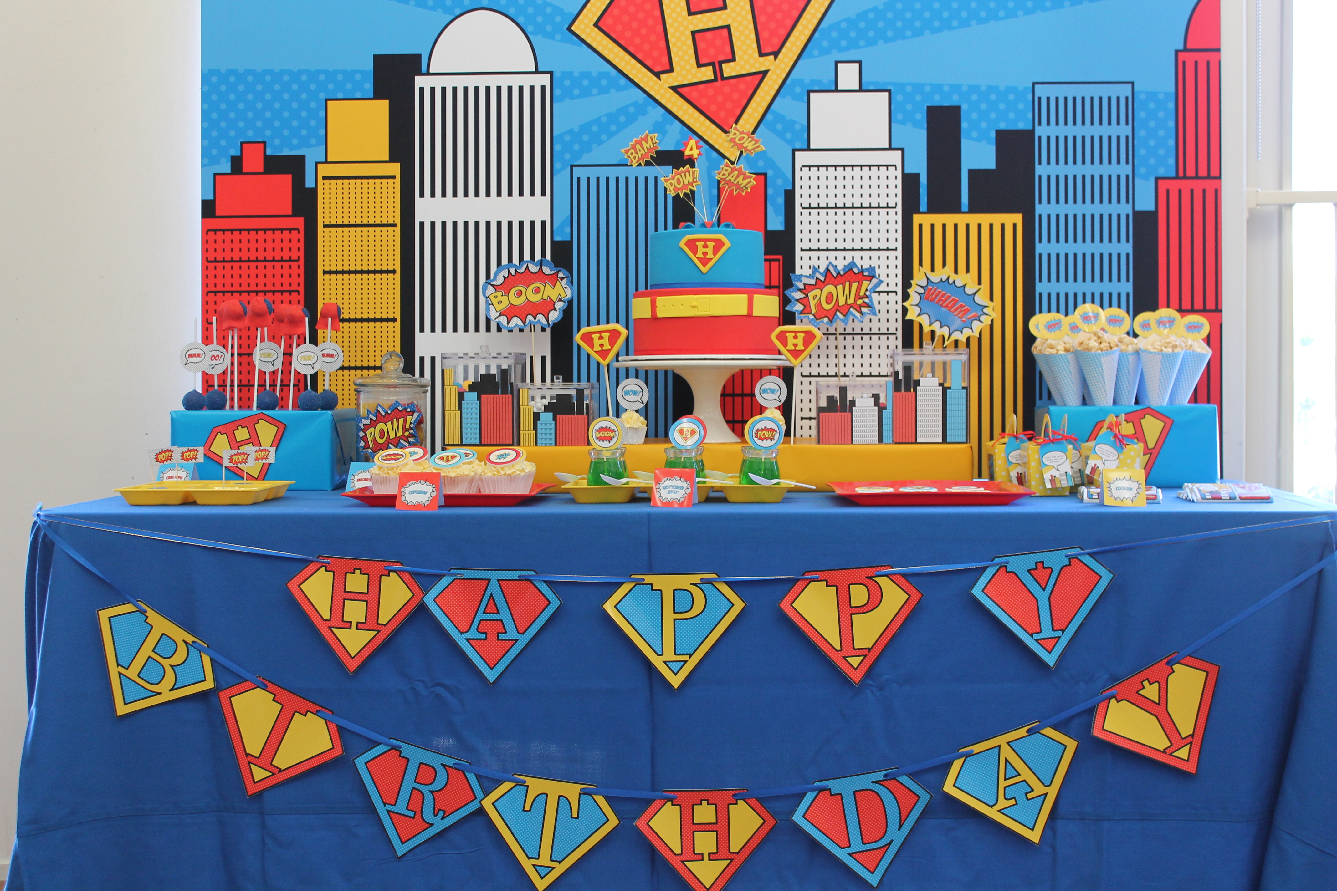 Top Superhero Birthday Party Ideas - Anders Ruff Custom Designs, LLC