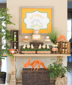 Pierson’s Dinosaur Dig Birthday Party – A Dinosaur Excavation!