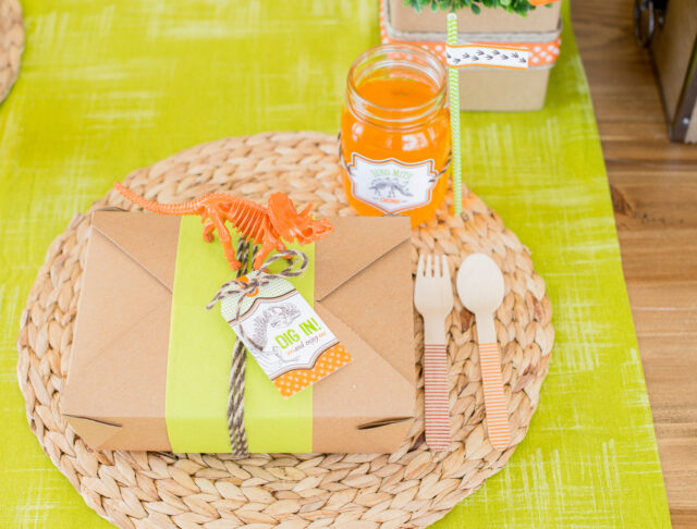 dinosaur dig party ideas