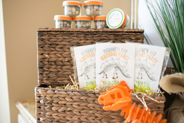 dinosaur dig party ideas