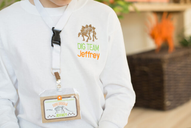 dinosaur dig party ideas