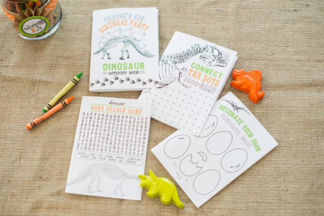 dinosaur dig party ideas