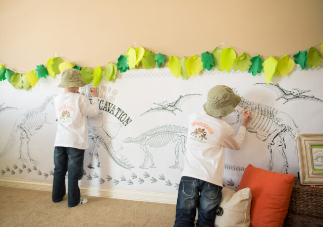 dinosaur dig party ideas