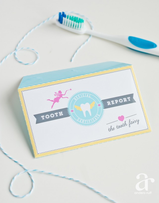 New Letter from the Tooth Fairy Printables! - Anders Ruff Custom