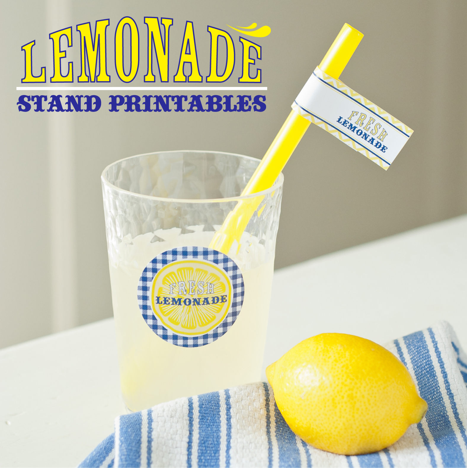 fresh lemonade stand printables anders ruff custom designs llc