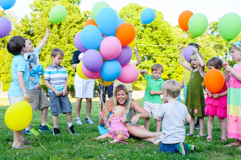 A Rainbow 1st Birthday Party - Anders Ruff Custom Designs, LLC