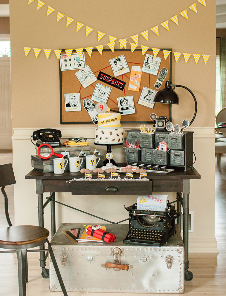 girl spy party ideas