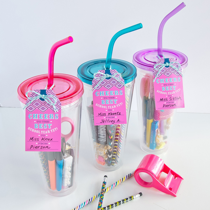 Back to School Teacher Gifts and Gift Tags - Cheers! - Anders Ruff Custom  Designs, LLC