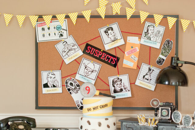detective birthday party ideas for kids