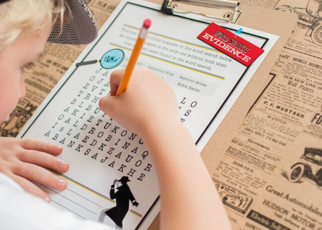 detective birthday party ideas for kids