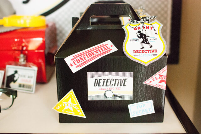detective birthday party ideas for kids