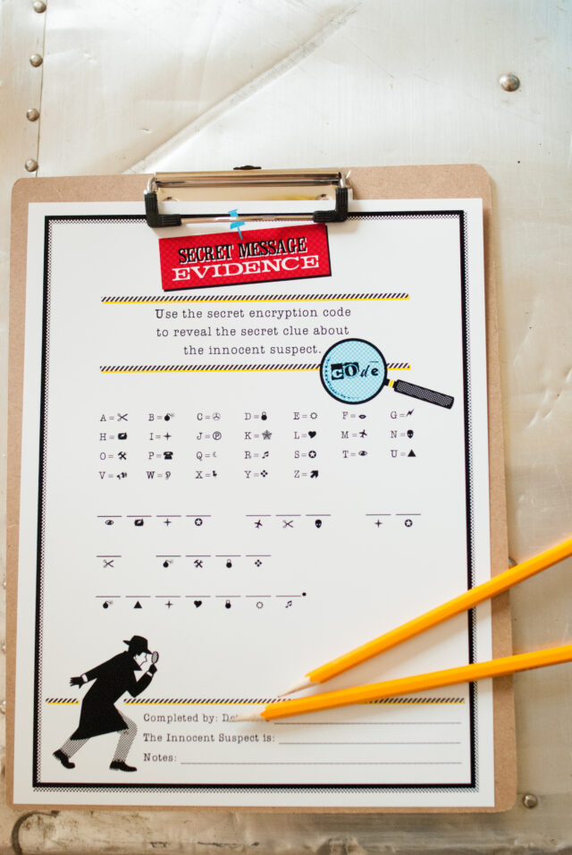 detective birthday party ideas for kids