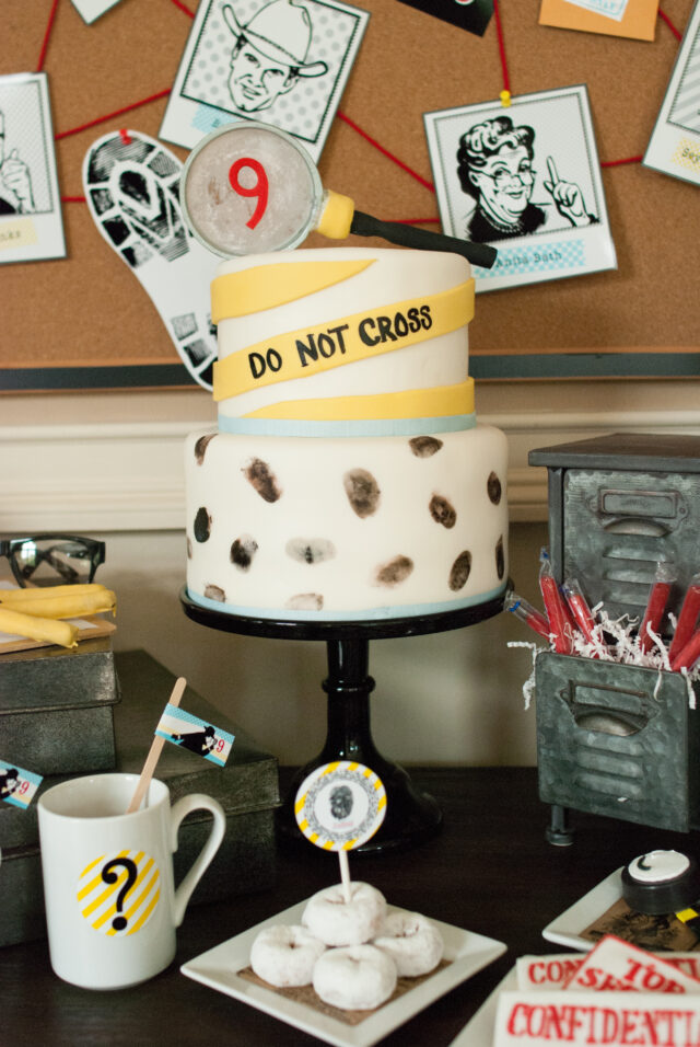 detective birthday party ideas for kids
