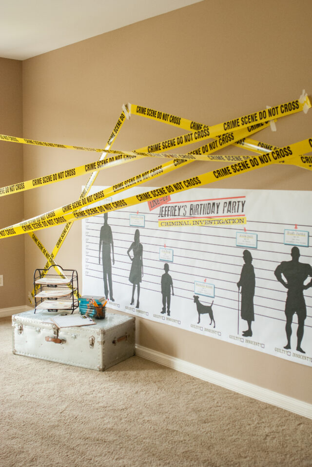 detective birthday party ideas for kids
