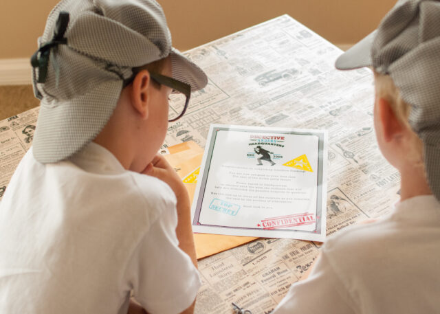 detective birthday party ideas for kids