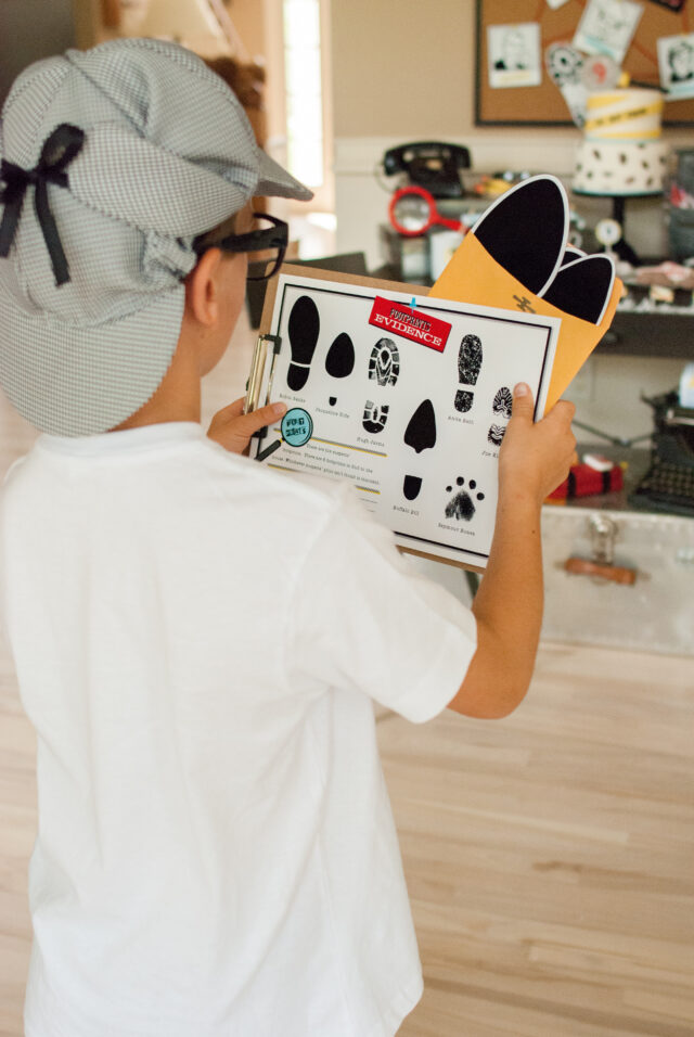 detective birthday party ideas for kids