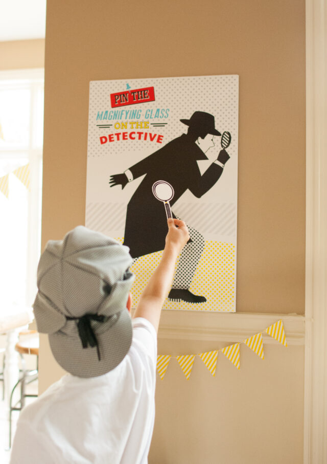 detective birthday party ideas for kids