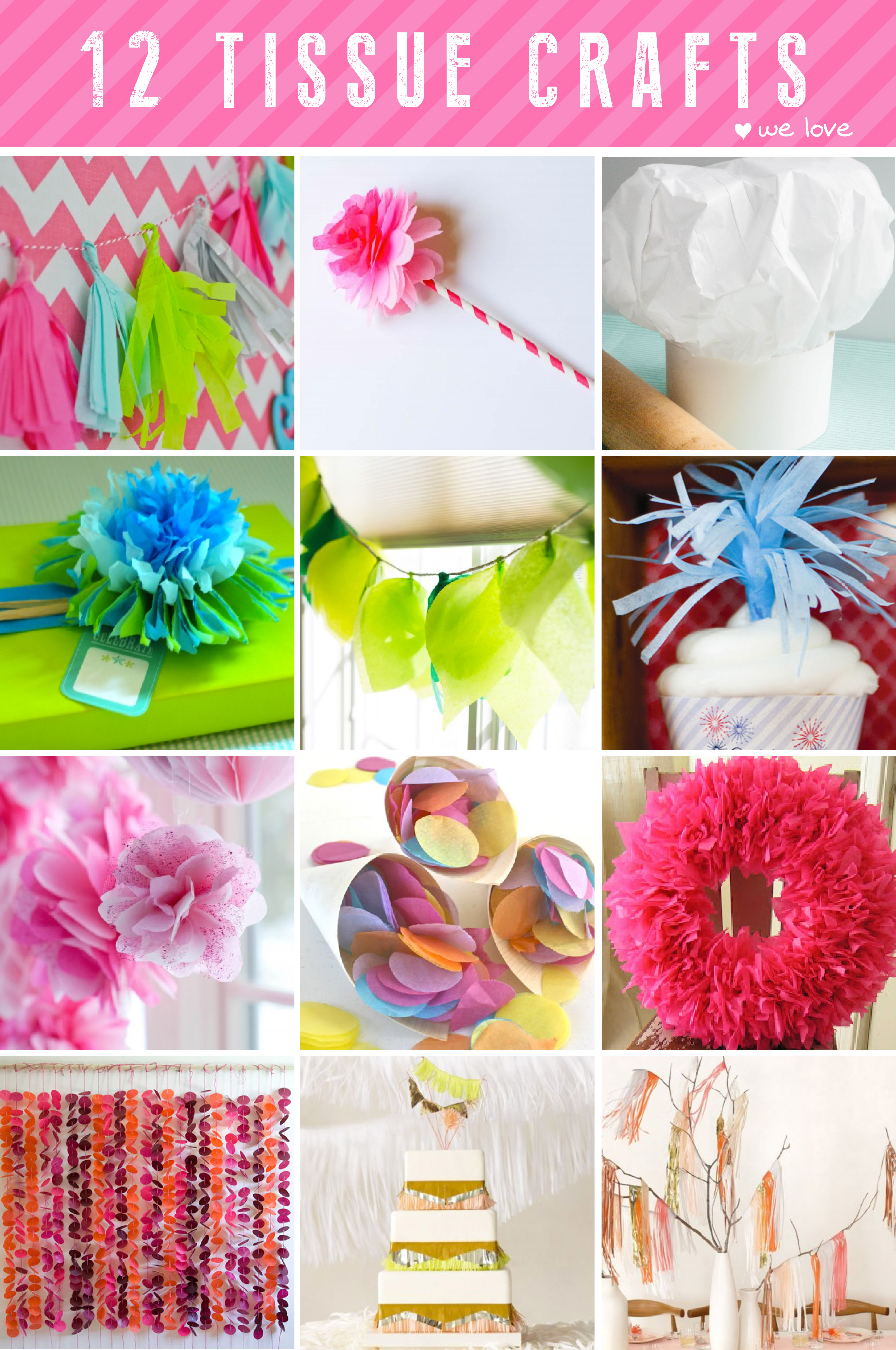 Tissue Paper Crafts 