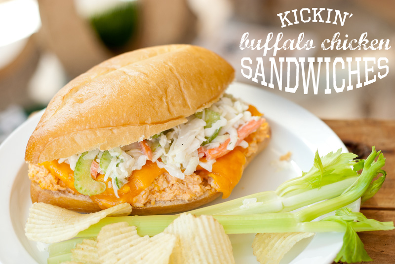 buffalo chicken sandiwches