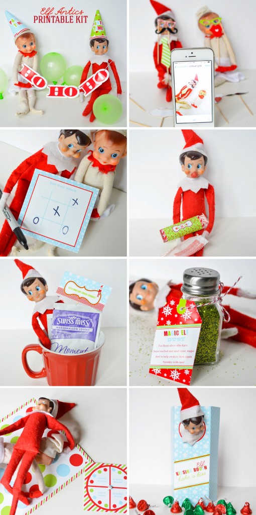 Elf on the Shelf Ideas - Printable Kit