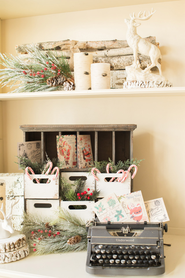 antique holiday decor