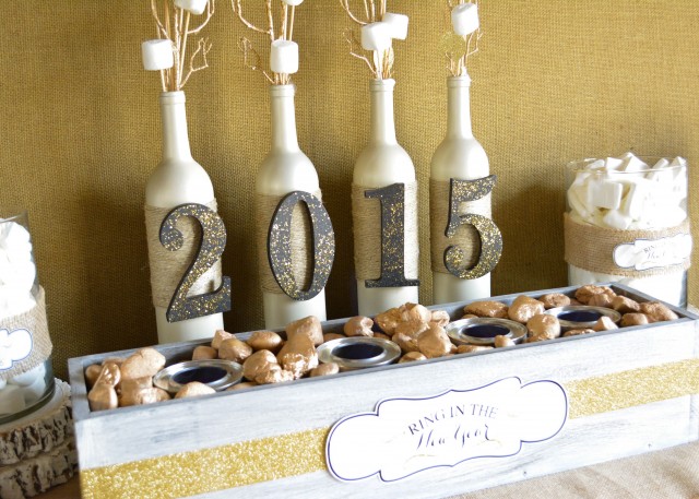 rustic glam new years