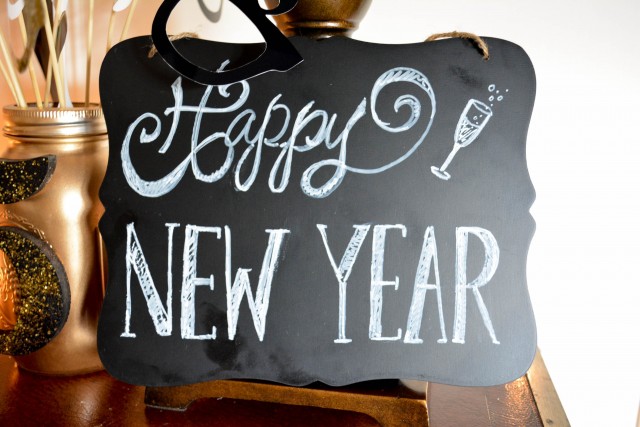 Happy New Year Sign