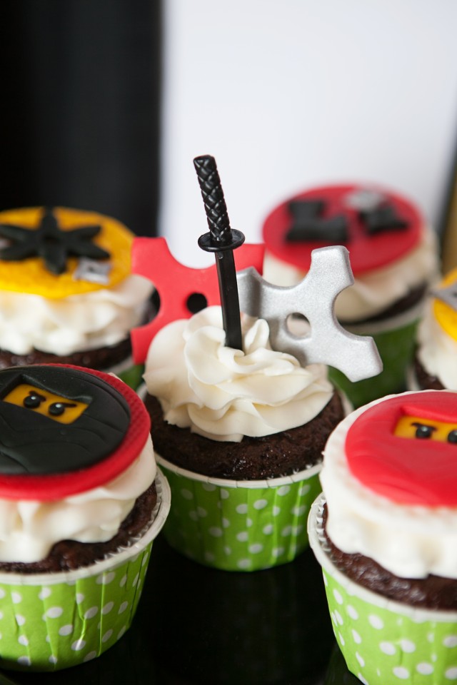 Ninjago cupcakes