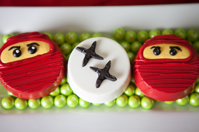 Ninjago Chocolate Covered Oreos