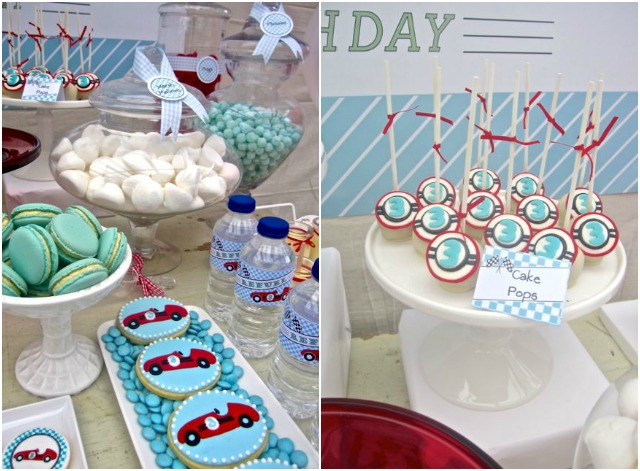 Race Car Desserts