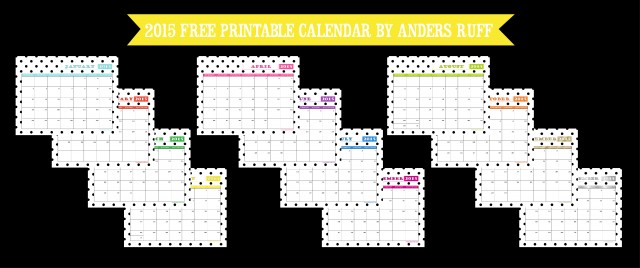 Free Printable Calendar 2015