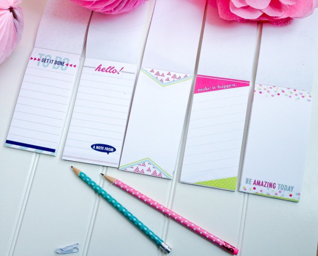 note pads