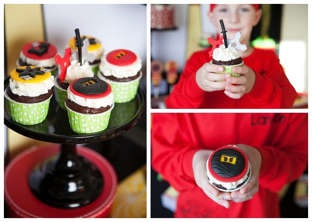 Ninjago cupcakes