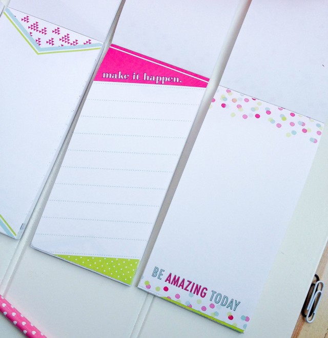 note pad designs