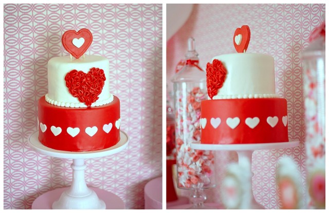 Valentines Day cake