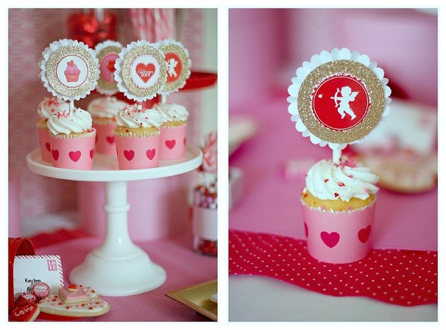 Valentines Day cupcakes