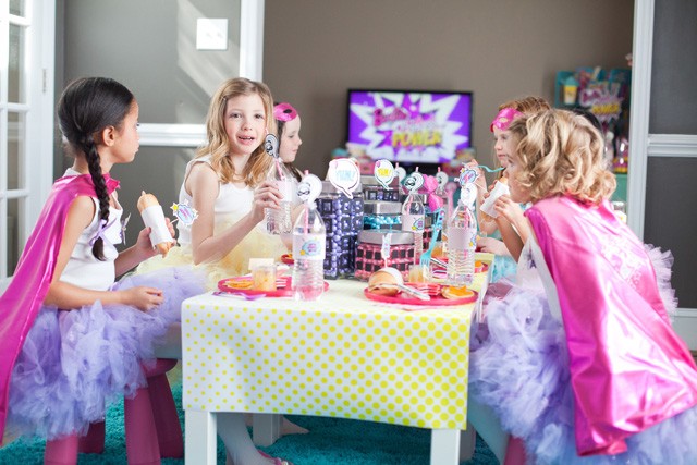 barbie eating area