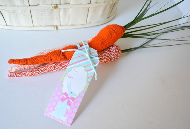 diy easter carrots