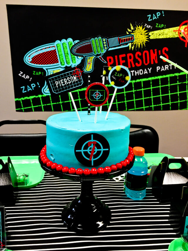 laser tag birthday party ideas
