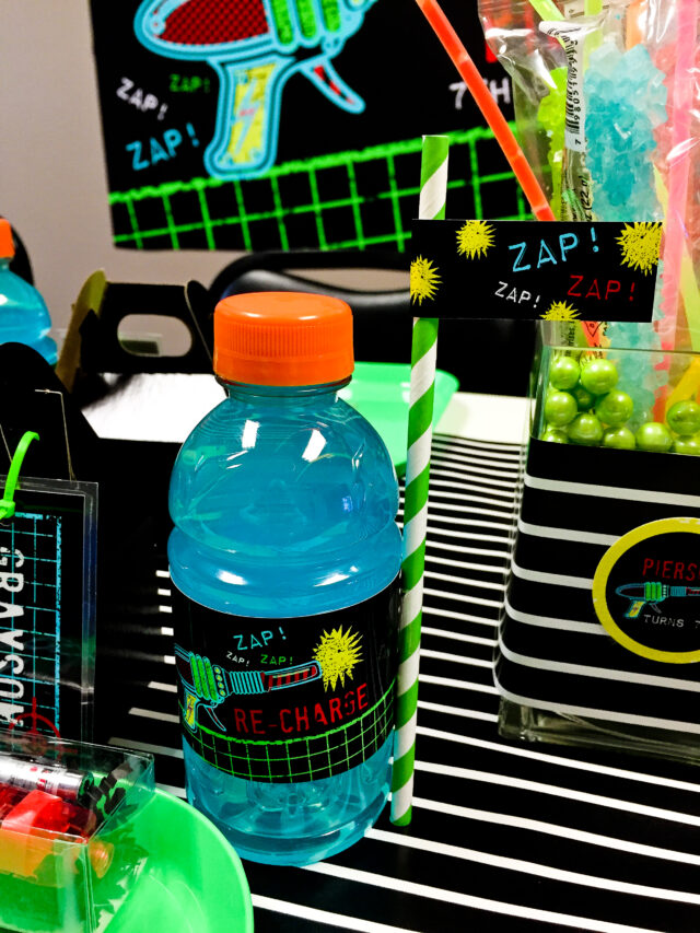 laser tag birthday party ideas