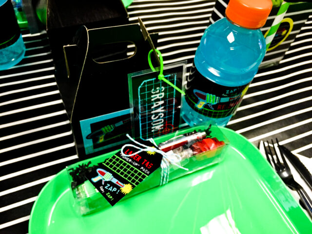 laser tag birthday party ideas