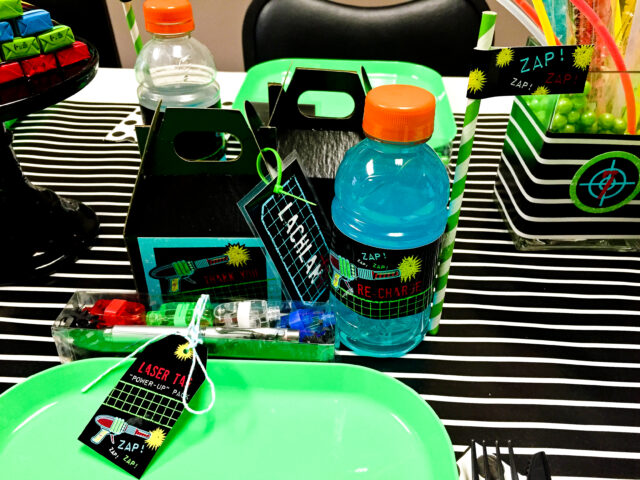 laser tag birthday party ideas